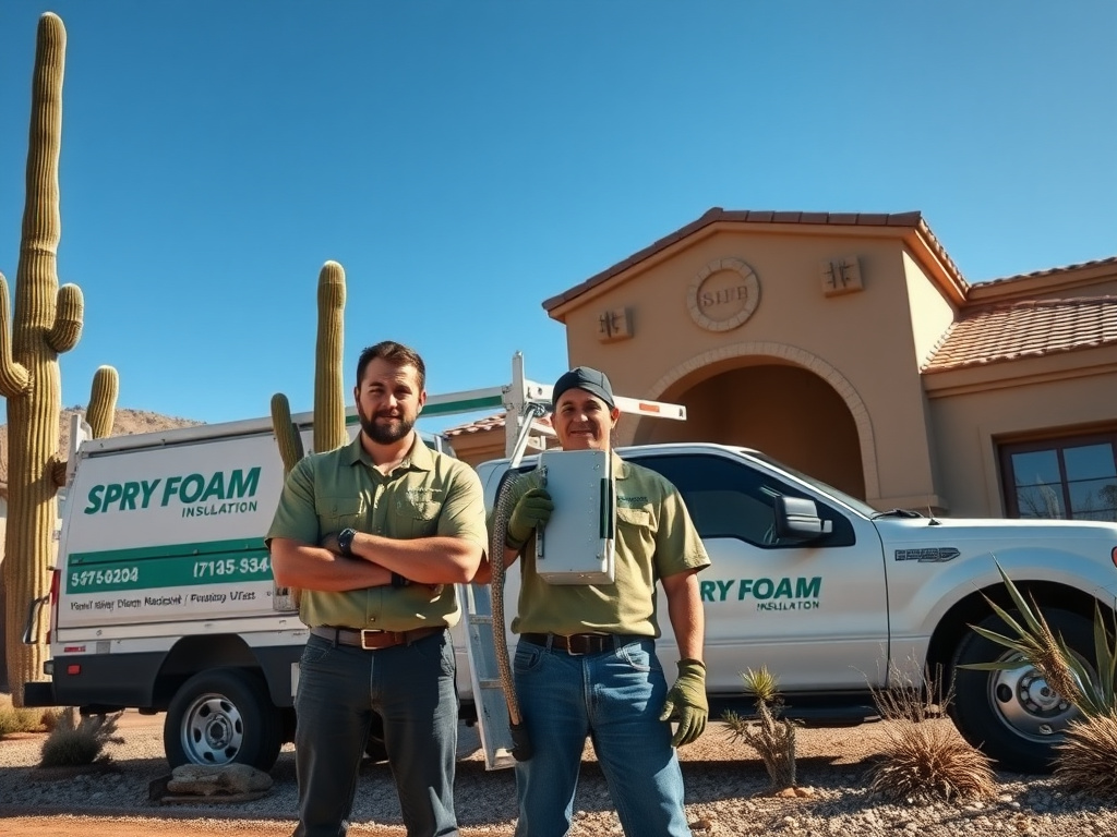 Phoenix spray foam insulation crew